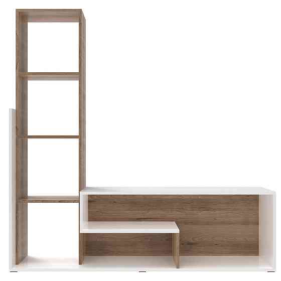 Стінка у вітальню Doros Етану 150х30х150 см Дуб артизан/Білий (DRS-011335) Дніпро