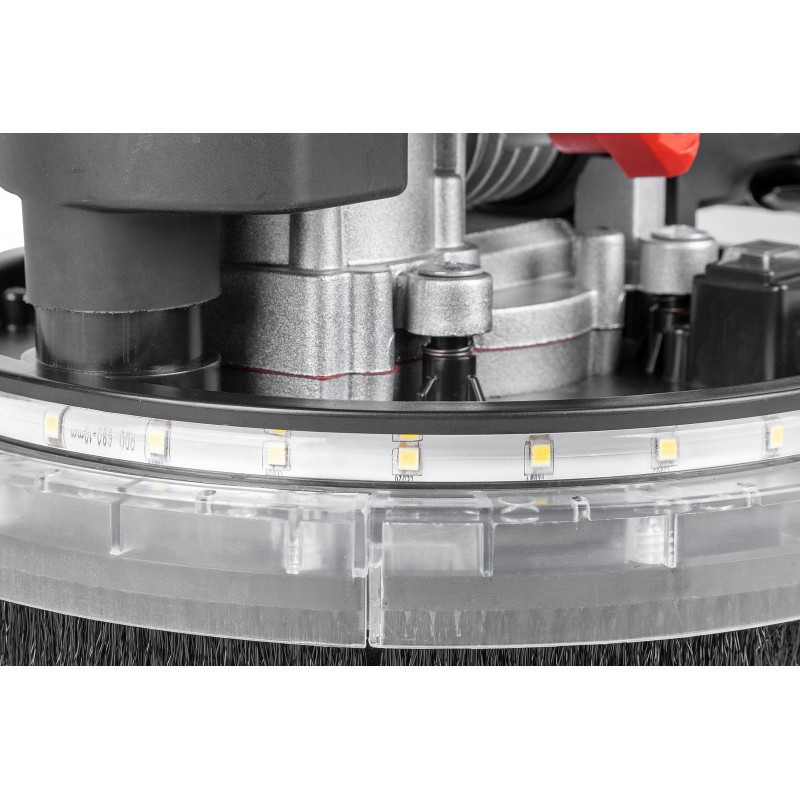 Шліфувальна жирафа по гіпсокартону LEX LXDWS175 1700Вт з підсвіткою, гнучким валом і мішком для пилу Львів - фото 8