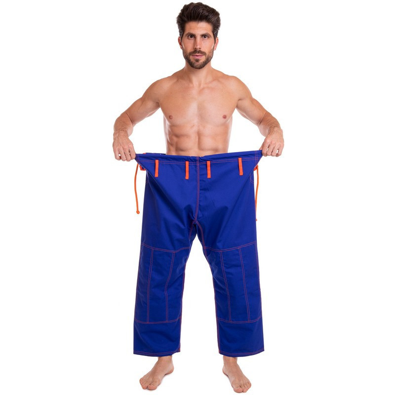 Кімоно для джиу-джитсу (без пояса) VELO VL-6651 розмір 140-200см синій Спортивна форма Київ - фото 8