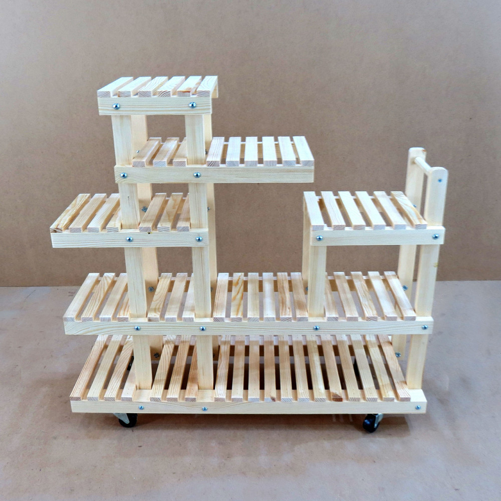 Підставка для квітів "Монтобан" бланже на коліщатках Миколаїв - фото 2