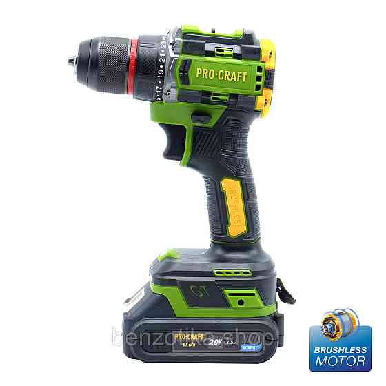 Шурупокрут Procraft PA18LiPro (1 акб) Київ