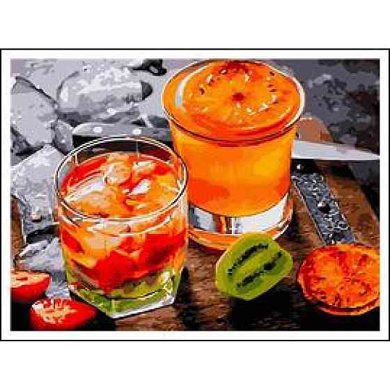 Картина за номерами на дереві 40*50 см "Josef Otten""Напої" (карт.уп+ фарби+пензлі) RAD5316, шт Київ