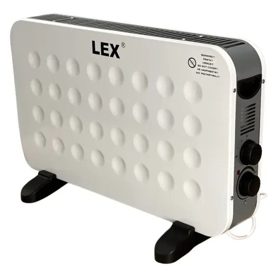 Обігрівач LEX LXZCH01F – конвекторний, 2000 Вт, швидкий та ефективний нагрів, турбовентилятор Львів