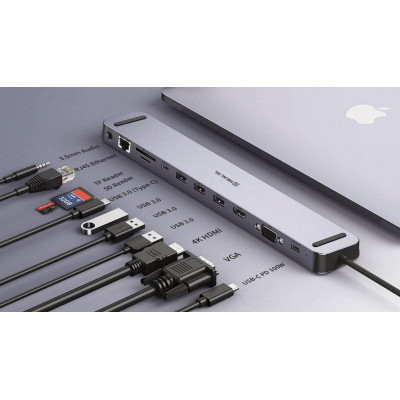 Концентратор REAL-EL CQ-1000, space grey (EL123110005) Винница - изображение 3