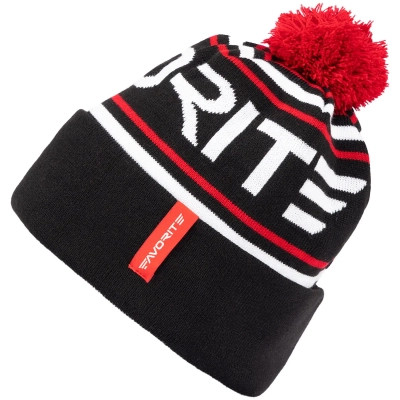 Шапка Favorite Pompon Hat 56 Black White Logo (1693.08.85) Вінниця - фото 2