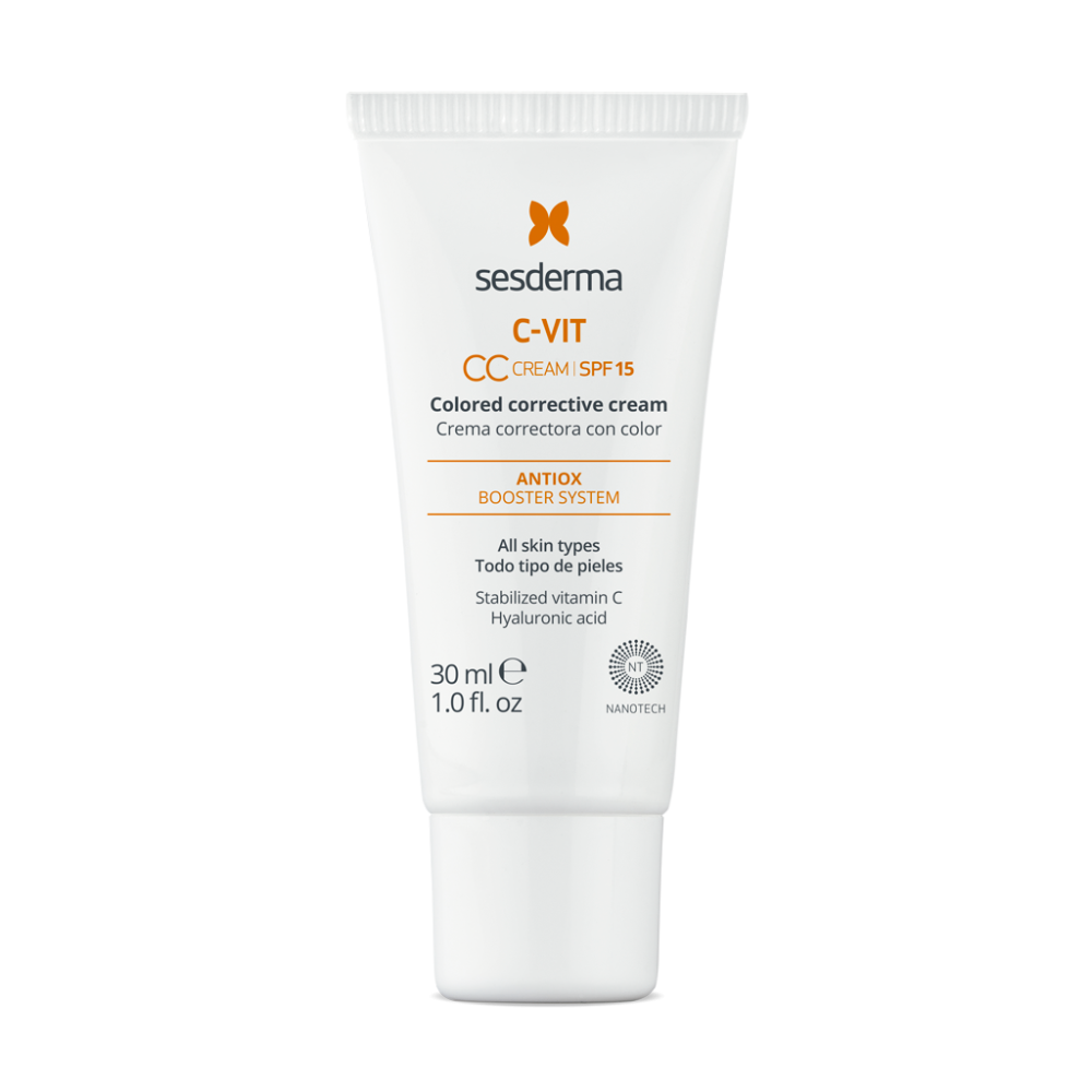 Сесдерма C-Vit CC-крем для лица SPF 15 SesDerma C-Vit CC Cream SPF 15, 30 мл Днепр - изображение 1