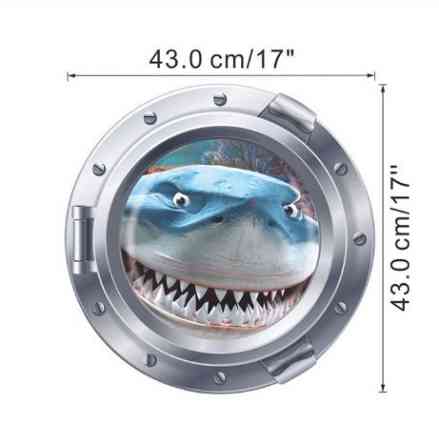 Наклейка на стену Акула В поисках Немо 43 см разноцветный Киев