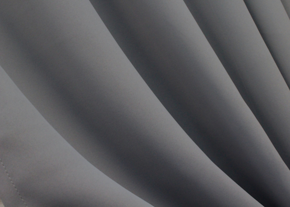 Комплект штор коротких VR-Textil Bagema Rvs № 1244ш 130х160 см 2 шт Сірий (39-0058) Київ - фото 8