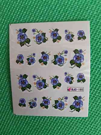 Водные наклейки колокольчики - размер стикера 6*5см, инструкция по применению есть в описании товара Киев