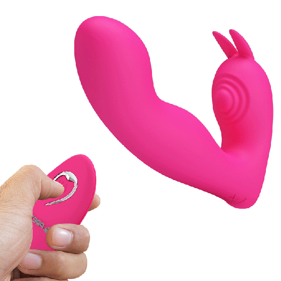 Мультифункциональный вибростимулятор на пульте управления Pretty Love Josephine Magenta, BI-014843W-1 Sex Aura Киев