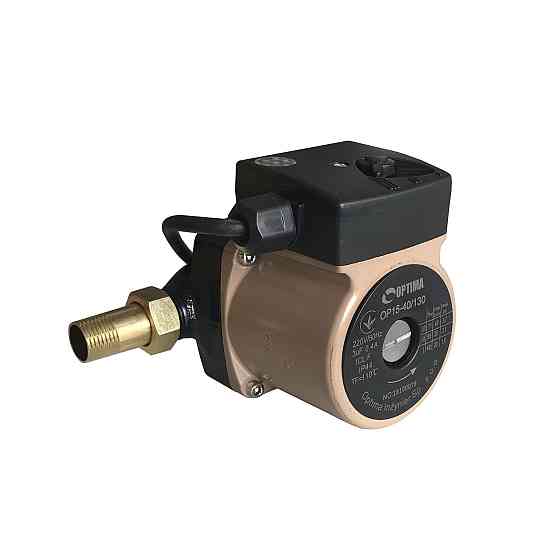 Насос циркуляційний Optima OP15-40 130мм + гайки, + кабель з вилкою Тернополь