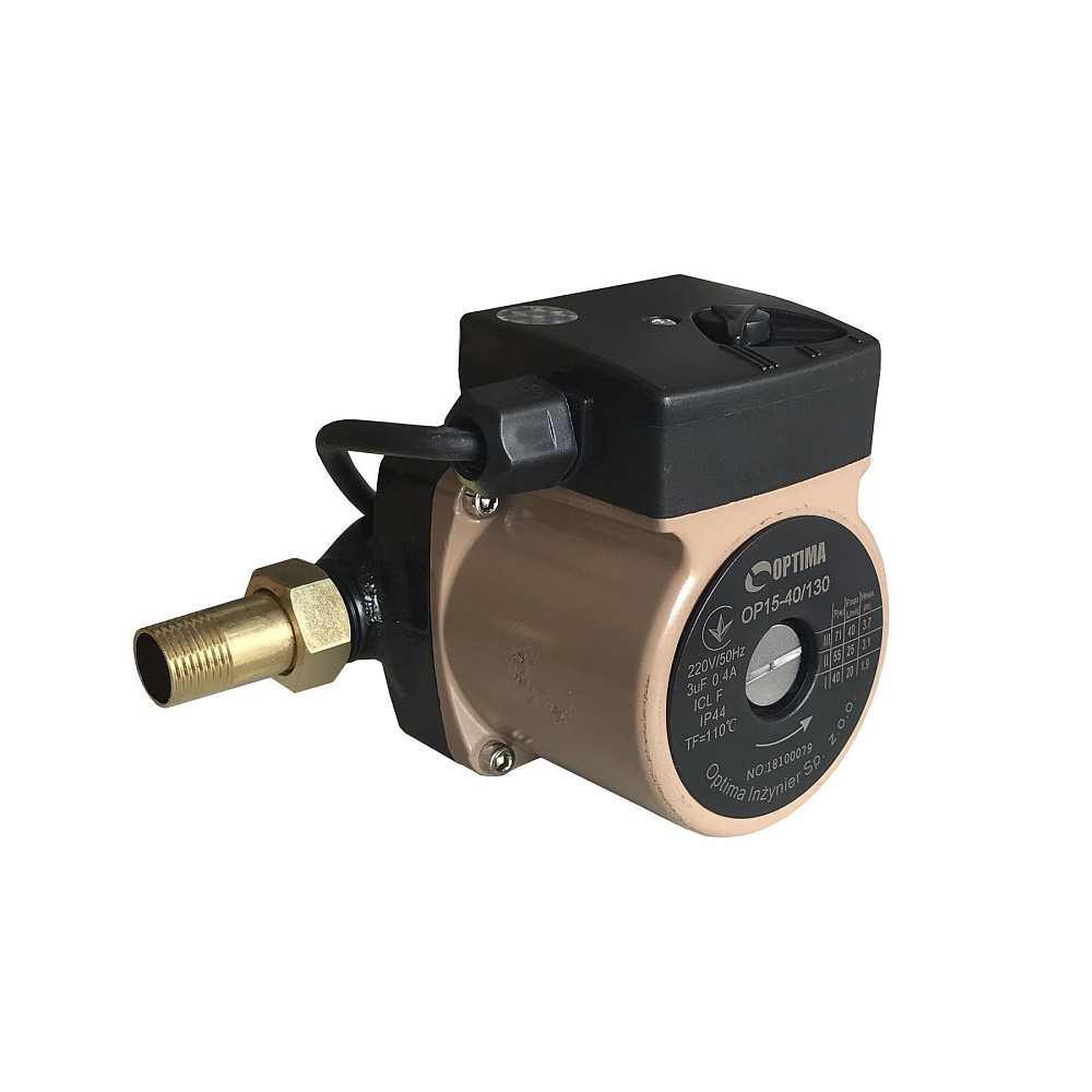 Насос циркуляційний Optima OP15-40 130мм + гайки, + кабель з вилкою Тернополь - изображение 5