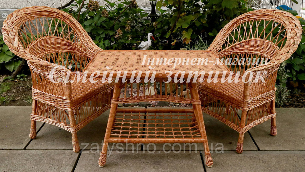 Плетеная садовая мебель из лозы Киев - изображение 1