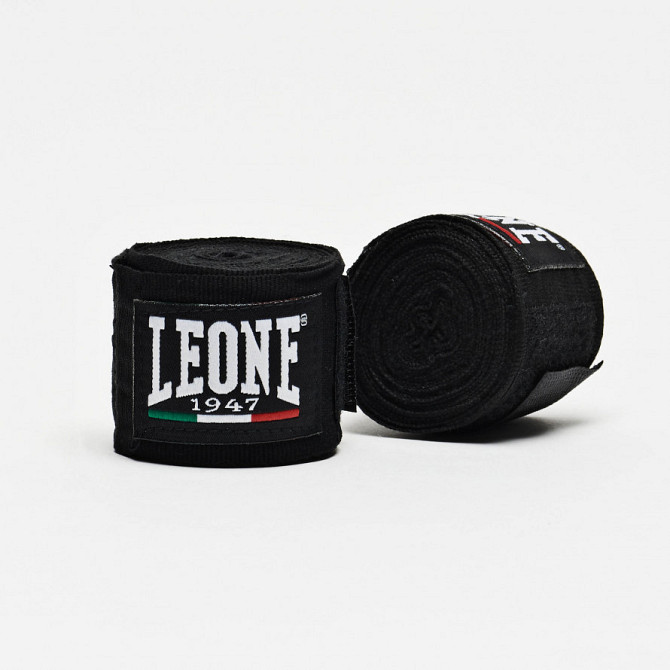 Бинти боксерські Leone Black 3,5м Каменское - изображение 1