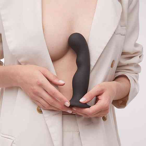 Насадка для страпона Strap-On-Me Dildo Plug P&G Black L Sex Aura Київ