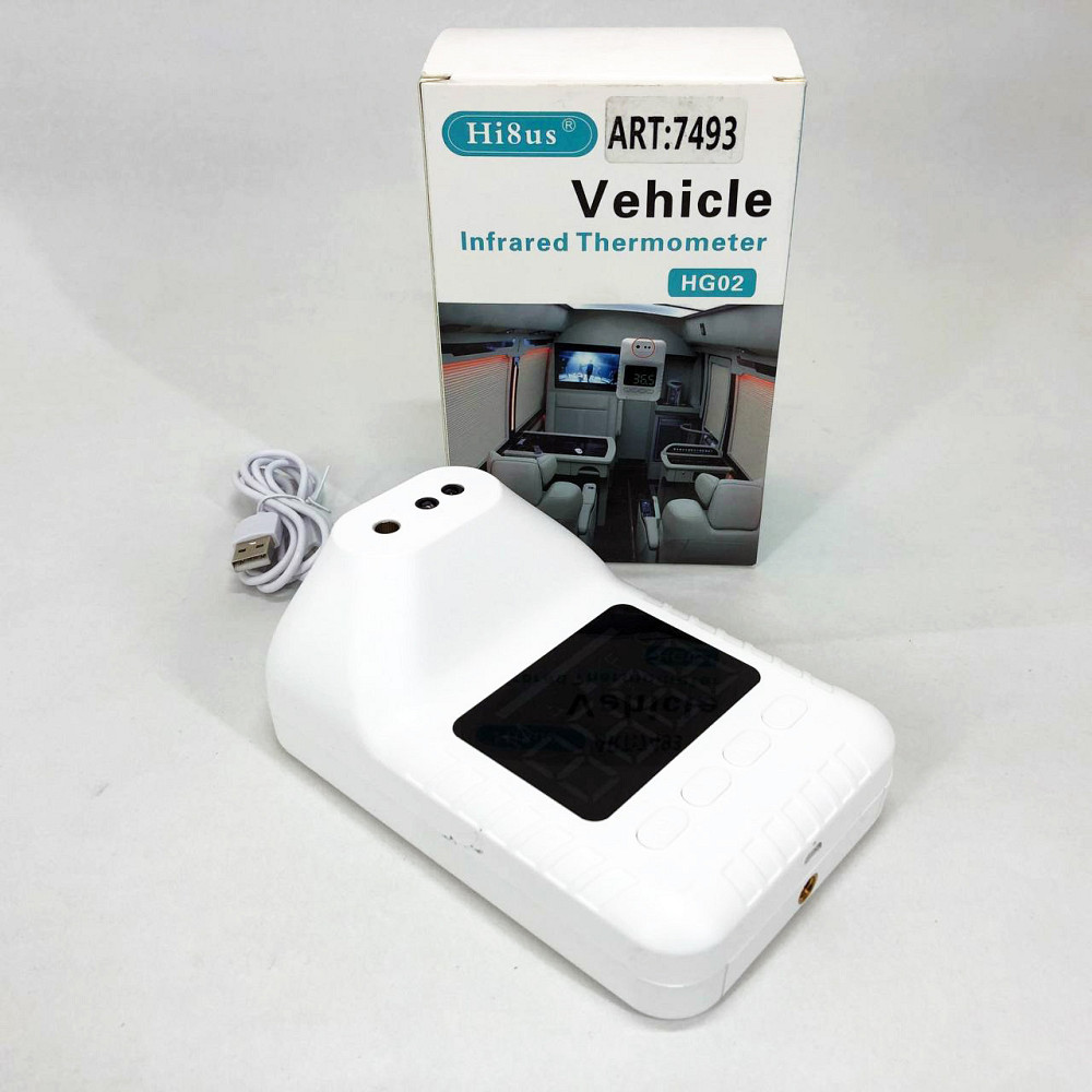 Стаціонарний безконтактний термометр Hi8us HG 02 з голосовими повідомленнями, PN-407 Термометр електронний Київ - фото 7