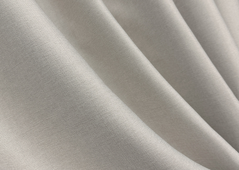 Комплект штор на люверсах VR-Textil Шеніл однотонний № 1698ш Димчасто-білий 150х250 см 2 шт (37-0248) Київ - фото 7