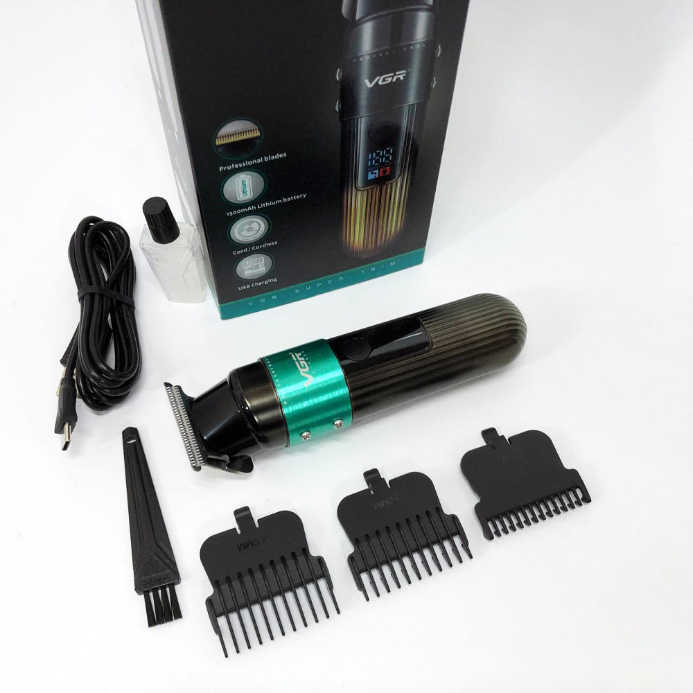 Бездротові машинки для стрижки легкі, Профі машинка для стрижки волосся, Хороший бездротовий тример NU-69 Київ - фото 9