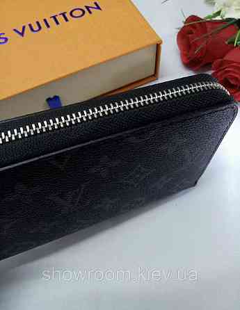 Мужской кошелек Louis Vuitton (60017) dark grey Киев