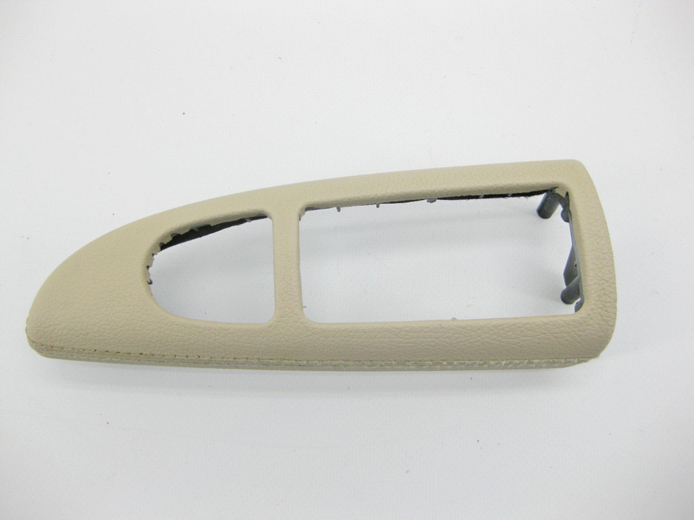 Mercedes-Benz  A2217200489 8M00 Облицювання бежева шкіра блоку кнопок склопідйомника на передній правій дверній карті S-Class W221 Одесса - изображение 1