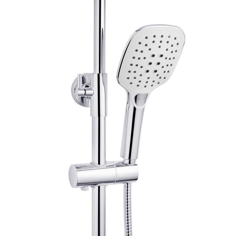 Душева система з виливом Kroner KRP Essen - C063 хром Київ - фото 6