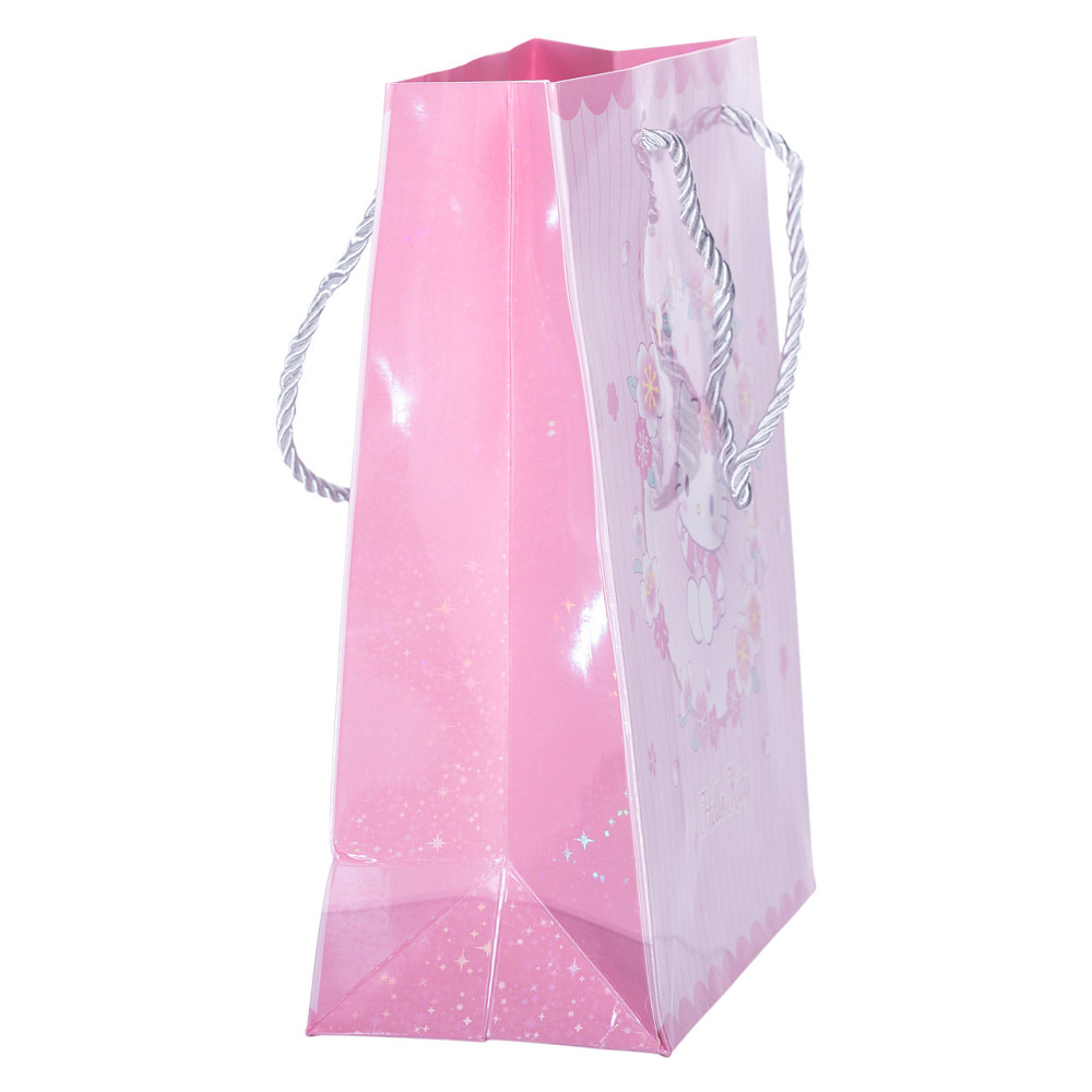 Yiwu Набір подарункових пакетів з паперу 12 (шт) Hello Kitty 19×9.5×24.5 (см) Рожевий HP-10359- Коломыя - изображение 2