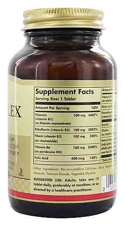 Мультивитаминный комплекс В-100 (B-Complex 100) 100 таблеток Киев