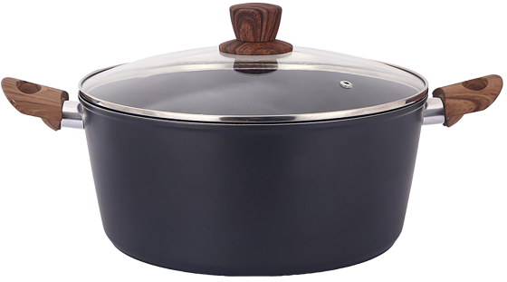 Кастрюля Bravo Chef классическая 20 см (2.6 л) с крышкой (6917687) Киев