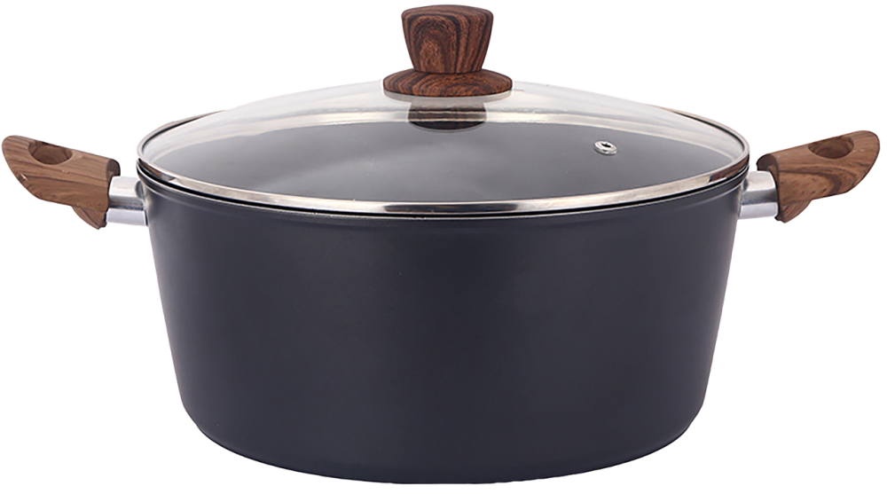 Кастрюля Bravo Chef классическая 20 см (2.6 л) с крышкой (6917687) Киев - изображение 2