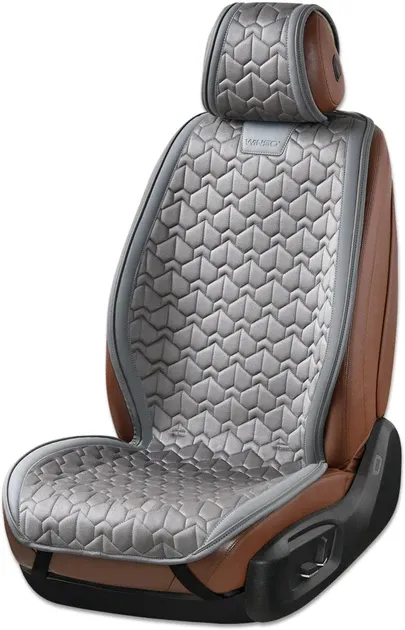 Комплект універсальних накидок на передні сидіння Winso Pro SUPREME grey, 2 шт Ковель - фото 1