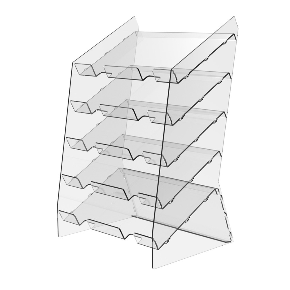 Подставка витрина EKOSTAR под батончики настольная 5 полок 300х255х490 Киев - изображение 1