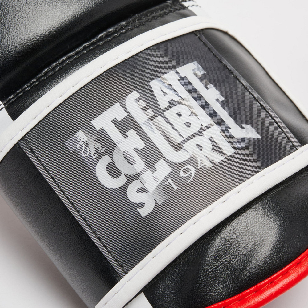 Боксерские перчатки Leone GN333 LOGO WACS Black 16 унций (каппу в комплекте) Киев - изображение 9