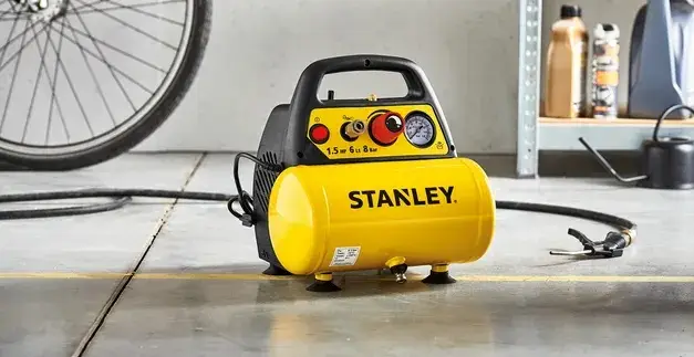 Мощный воздушный компрессор безмасляный STANLEY DN200/8/6 : 1.1 кВт, 6 л, 180 л/мин Киев - изображение 6