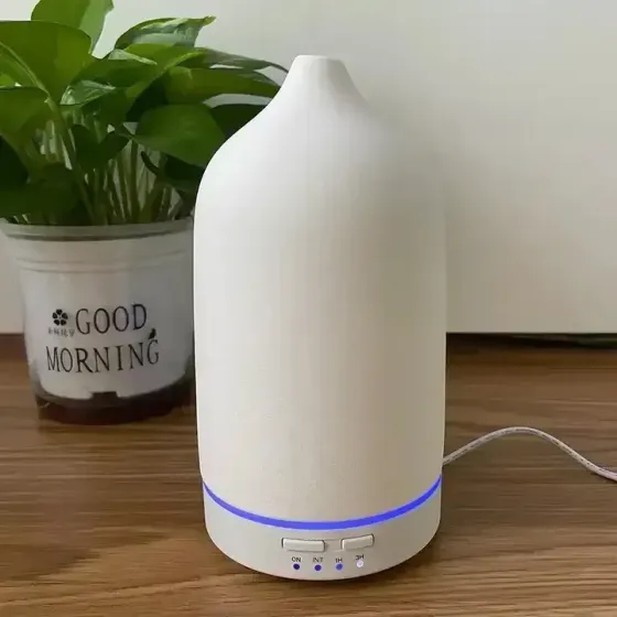 Керамический аромадиффузор для дома электрический с функцией увлажнения 3-в-1 Doctor-101 Kaolin Днепр