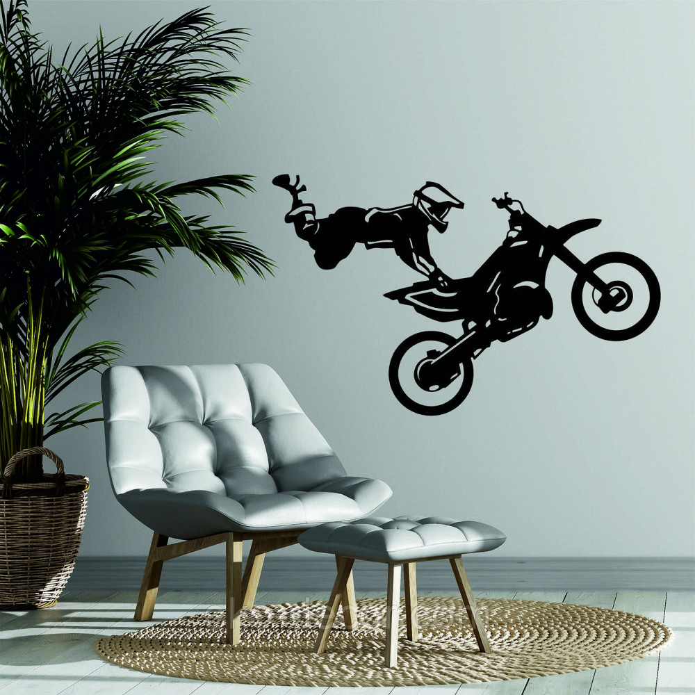 Декоративное настенное Панно «Мотофристайл», Декор на стену 110*68 см, Черный Киев - изображение 1