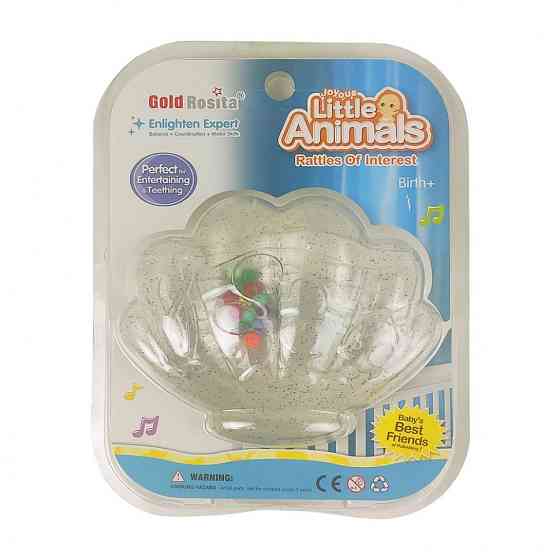 Дитяча брязкальце Тварини 8820-2, 12 видів  Ракушка Вінниця