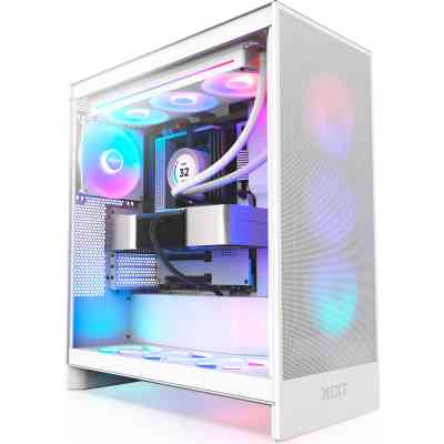 Корпус NZXT H7 Flow RGB All White (CM-H72FW-R1) Вінниця