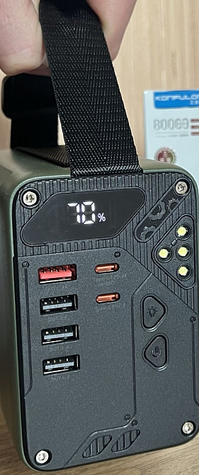 Мощный! Power bank 80000. Супер быстрая зарядка 30W. Оригинал 100% Киев - изображение 7