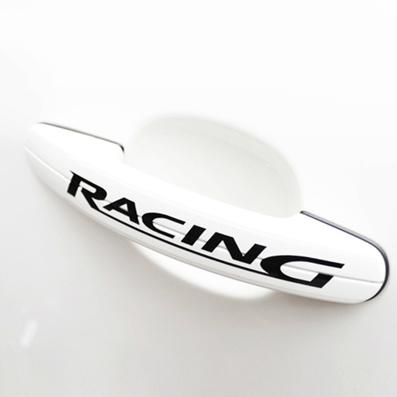 Наклейки на ручки Racing Чорна, Червона та Біла з Київ - фото 4