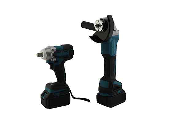 Набір інструментів 4 в 1 9712, перфоратор, гайковерт, шурупокрут, кутова шліфувальна машина Вінниця