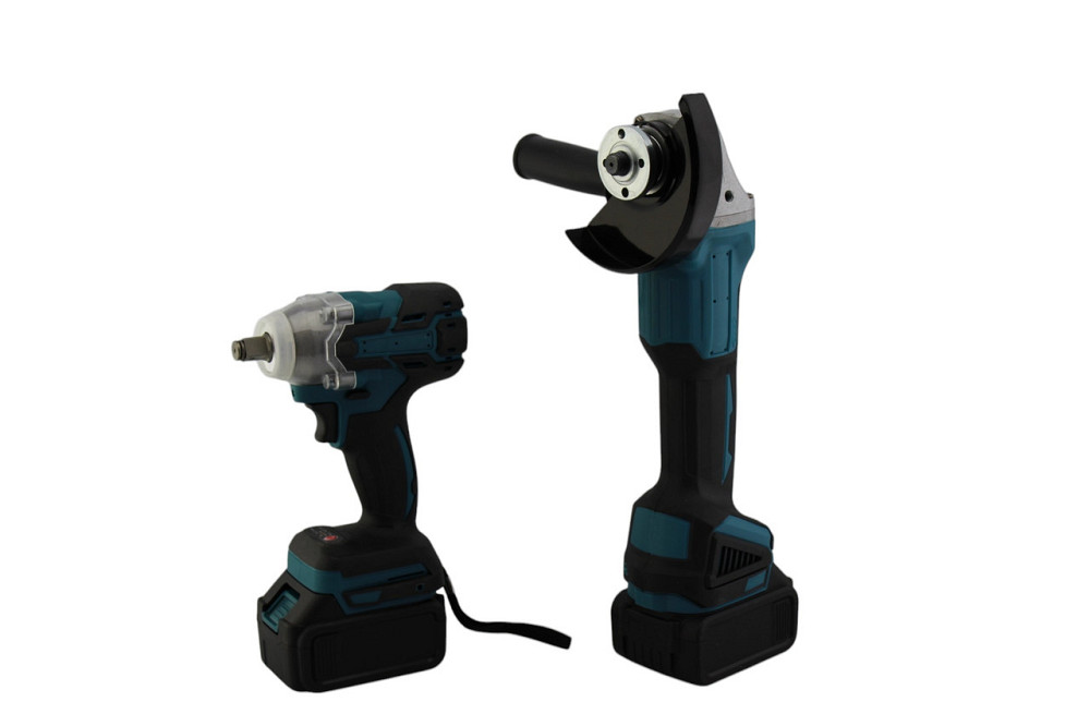 Набір інструментів 4 в 1 9712, перфоратор, гайковерт, шурупокрут, кутова шліфувальна машина Винница - изображение 2