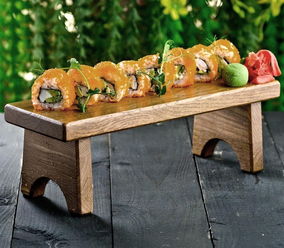 Стійка для подачі суші "Веншан" капучино Миколаїв - фото 1