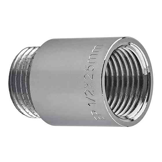 Подовжувач Europroduct EP.E025.Chr - 1/2"MF-25мм хром (EP6124) Київ