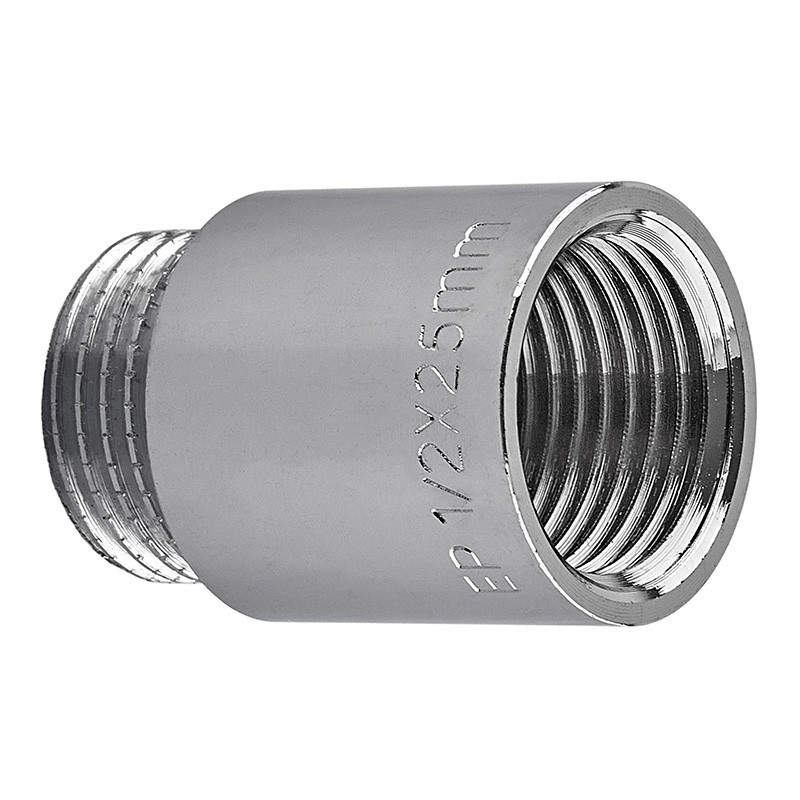 Подовжувач Europroduct EP.E025.Chr - 1/2"MF-25мм хром (EP6124) Київ - фото 3