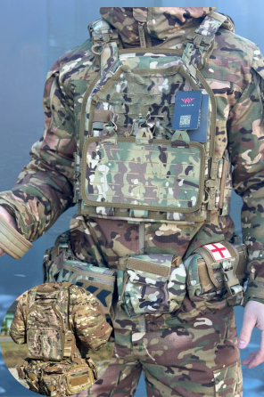 Штурмова армійська yakeda плитоноска з рпс і підсумами комплект плитоноска з РПС Yakeda  зі швидким скиданням   WAR Львів