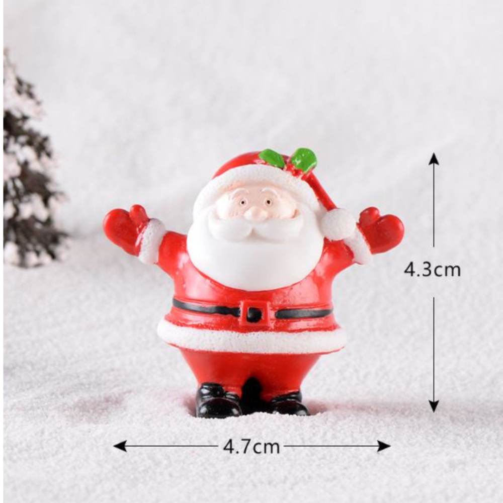 Фігурка Санта Клаус для декору, флораріуму, міні-саду, вазону, пісочного столу, мініатюри, мікроландшафту і творчості Одеса - фото 10