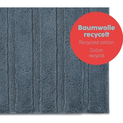 Килимок для ванної Kela Megan, димчасто-блакитний, 120х70х1.6 см (24703) (00000027805) Вінниця - фото 3