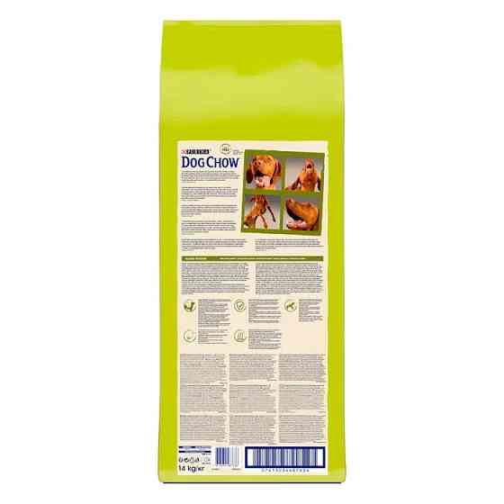 Сухой корм DOG CHOW Adult 1+ для взрослых собак, с ягненком, 14 кг Киев
