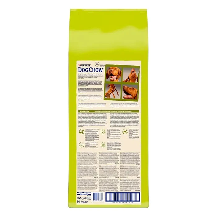 Сухой корм DOG CHOW Adult 1+ для взрослых собак, с ягненком, 14 кг Киев - изображение 3