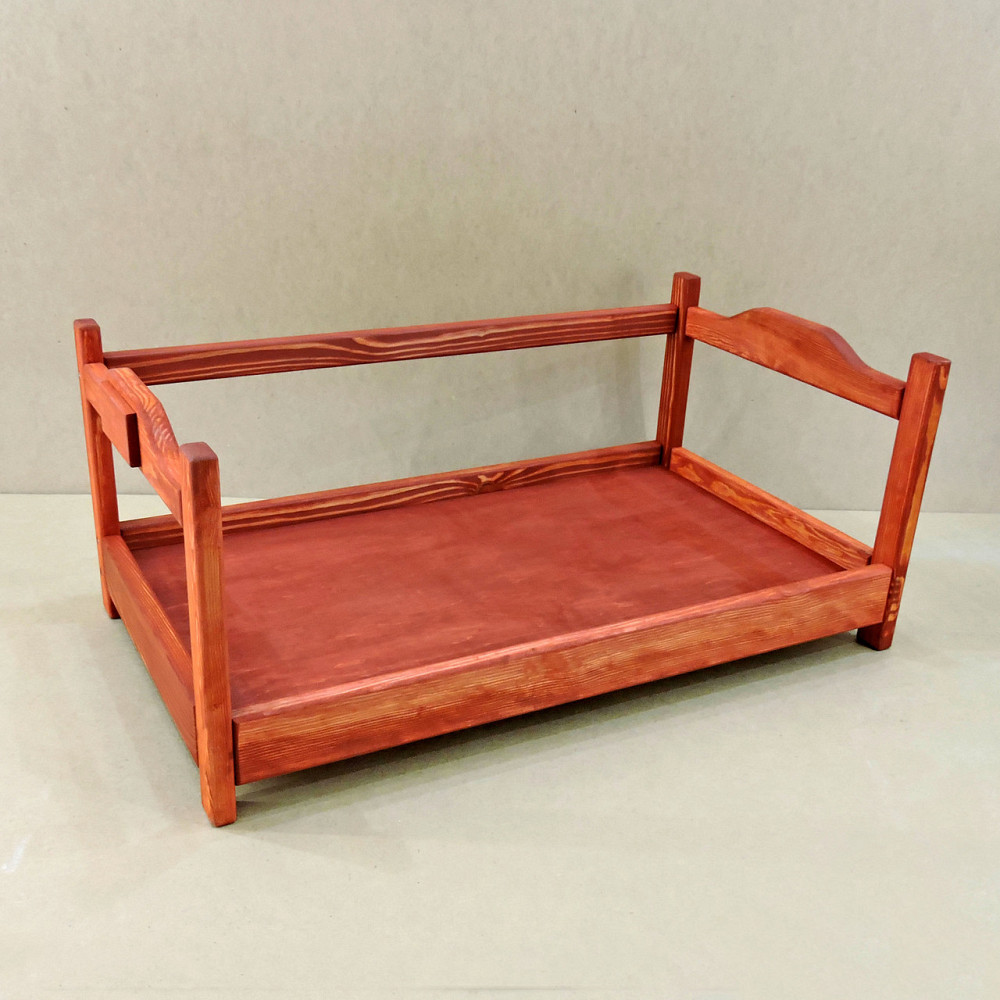 Лежак дерев'яний для собаки "Рамзай 105х60" корал Миколаїв - фото 7